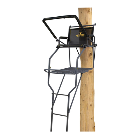 Rivers Edge Treestands RE658 Operator's manual
