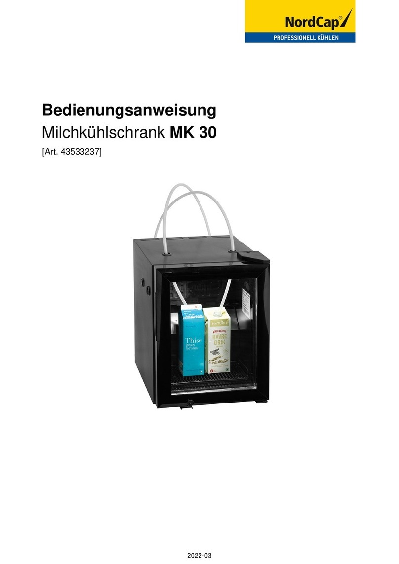 Nordcap MK 30 User manual