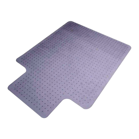 MIND READER Office Chair Mat Assembly guide