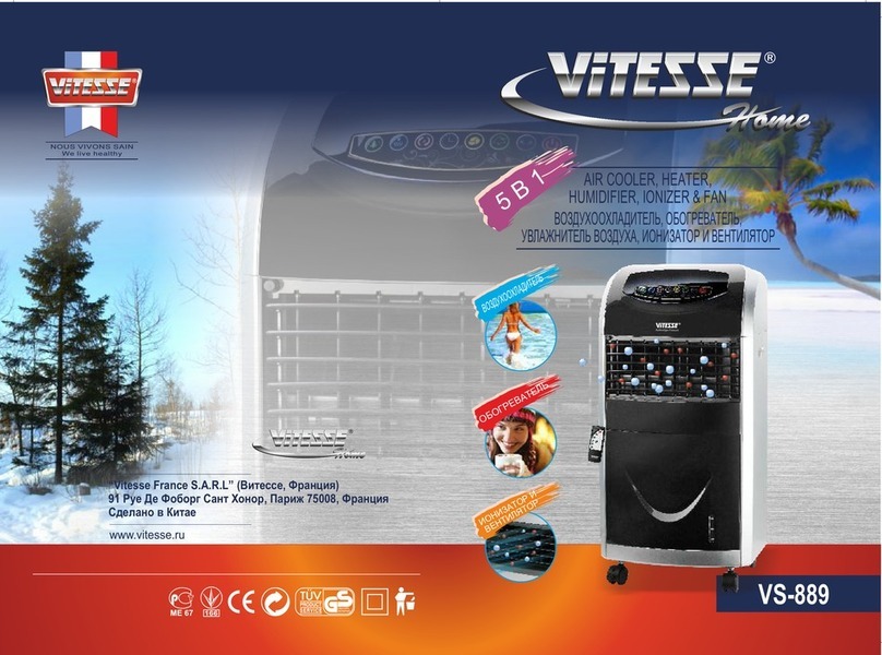 Vitesse Home VS-889 quick start guide