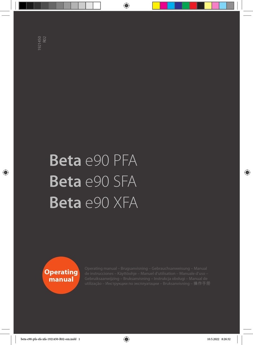 Kemppi Beta e90 PFA operating manual