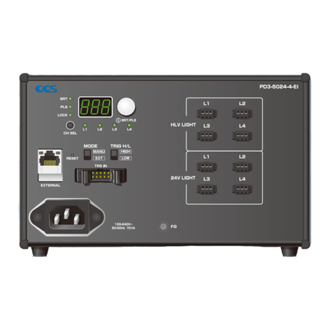 CCS Lighting Solution PD3-5024-4-EI Manual