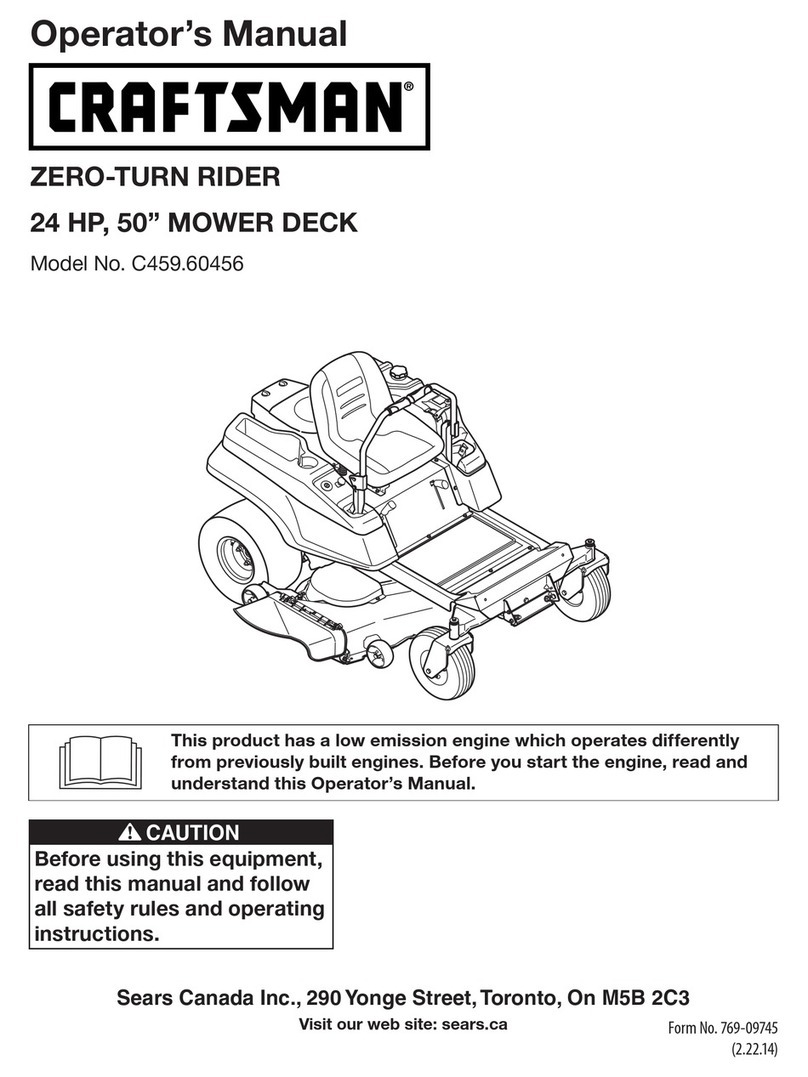Craftsman C459.60456 Operator's manual