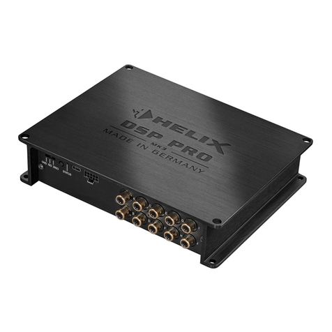 HELIX DSP PRO MK3 User manual
