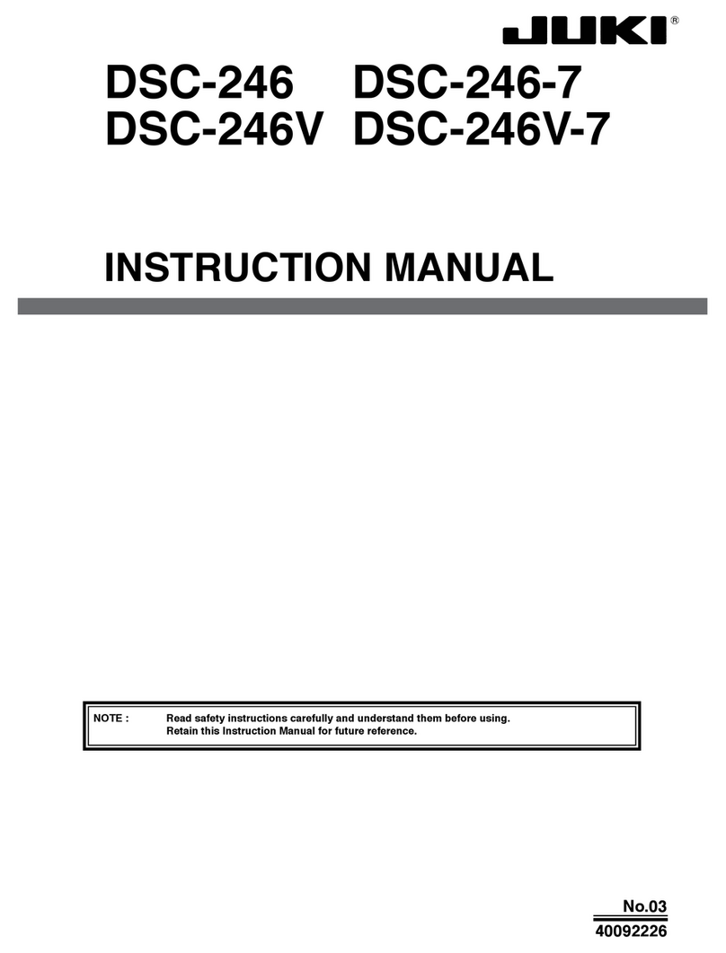 JUKI DSC-246 User manual