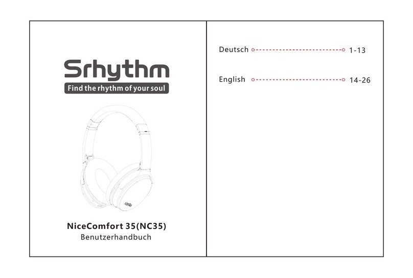 Srhythm NiceComfort 35 user manual