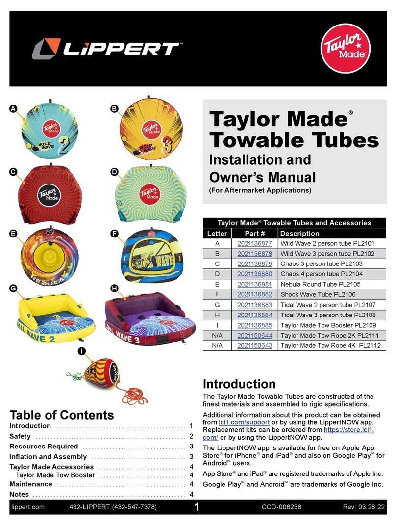 Taylor Made LIPPERT Installation instructions