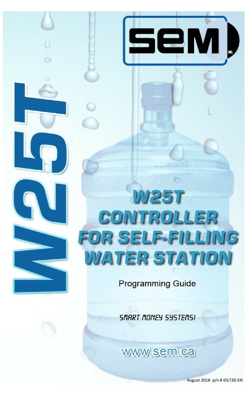 SEM W25T Programming guide