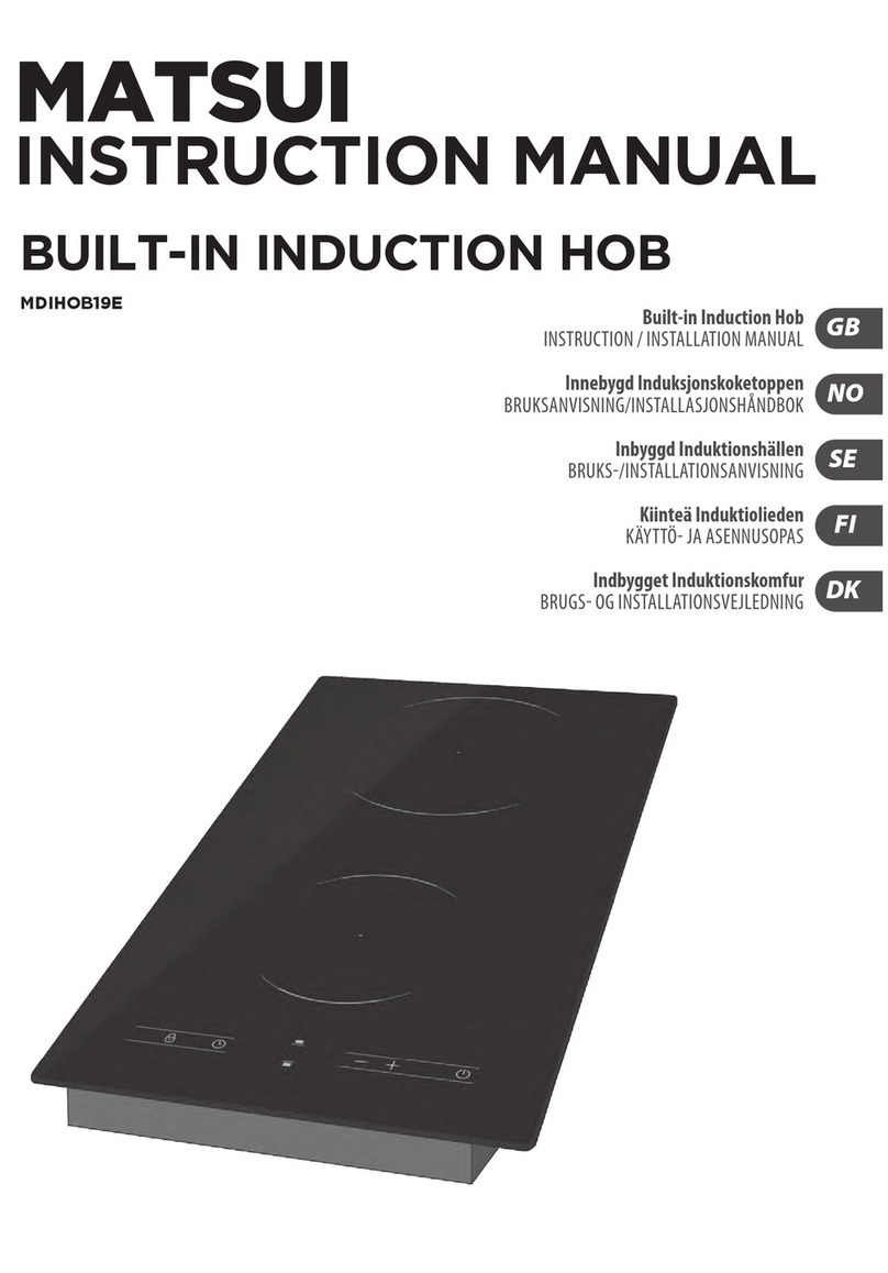 Matsui MDIHOB19E User manual Matsui MDIHOB19E User manual