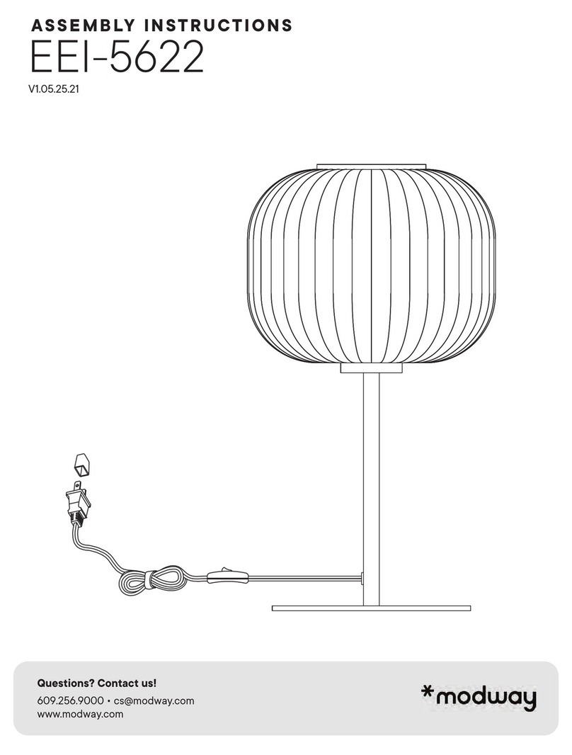 modway EEI-5622 Assembly instructions