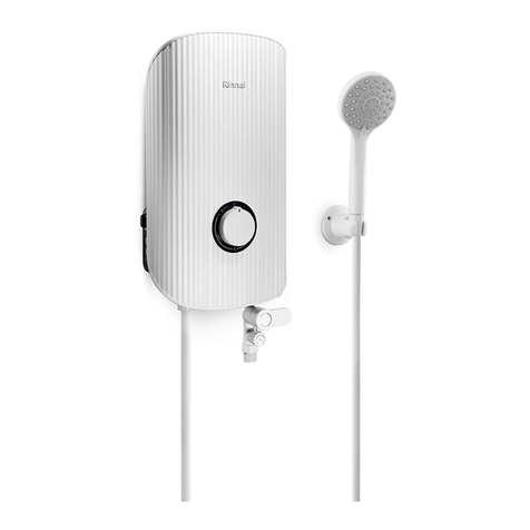 Rinnai REI-E380NP-B-WH Instructions for use, installation, and connection