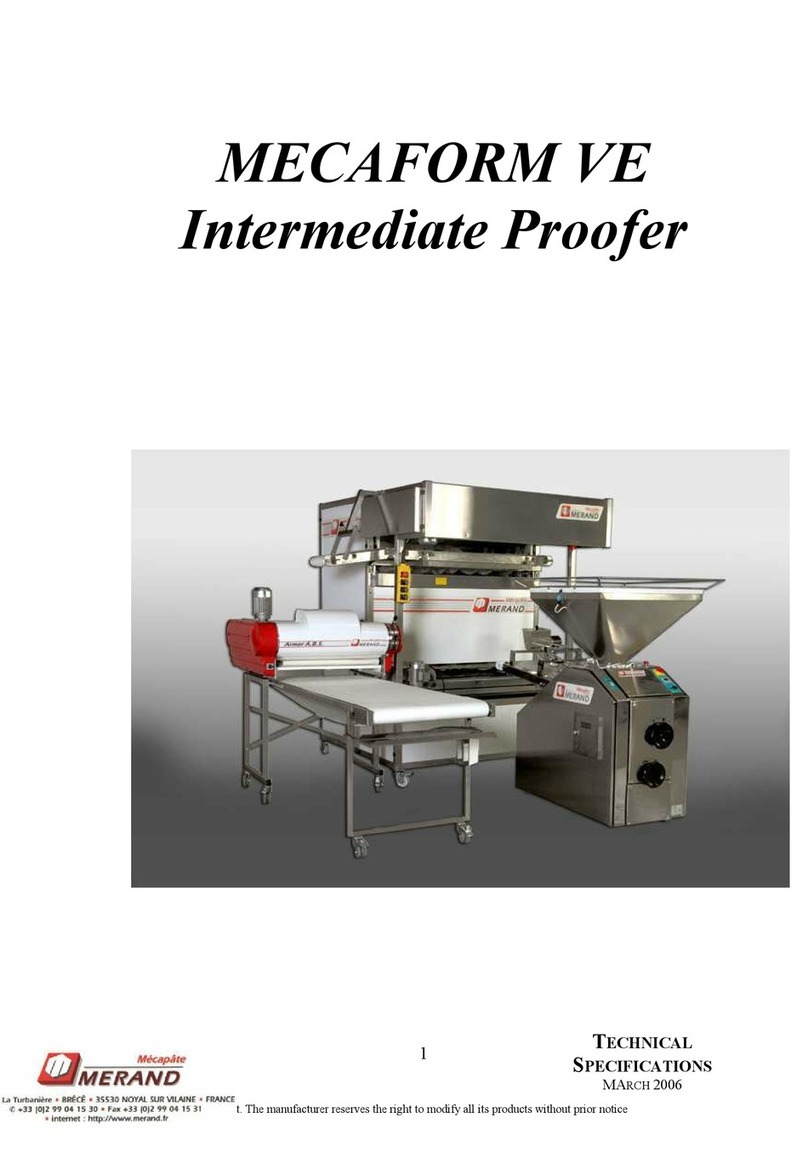 Merand MECAFORM VE manual