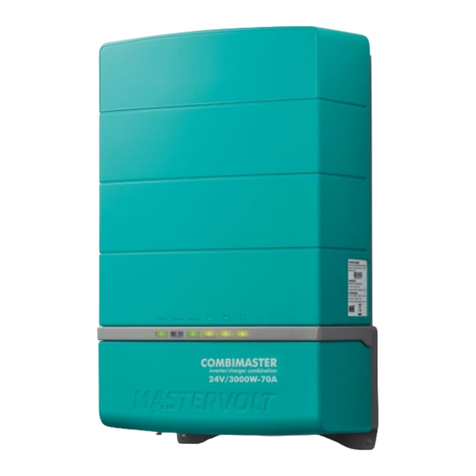 Mastervolt CombiMaster 120V Series Operating manual