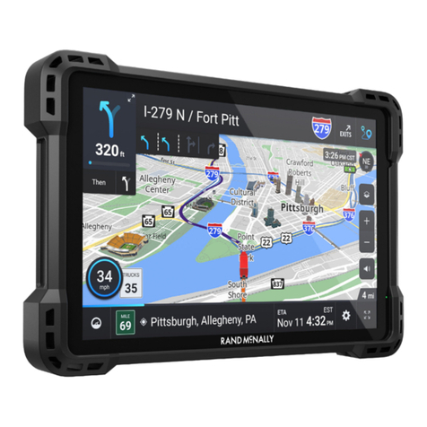 Rand McNally TND TABLET 1050 quick start guide
