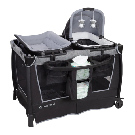 Baby Trend Simply Smart PY75 A Series instruction manual