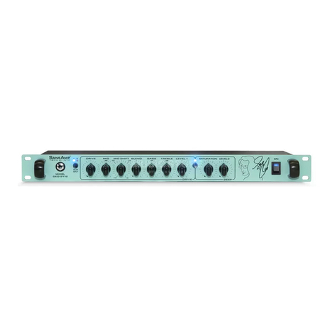 tech21 SansAmp GED-2112 owner's manual