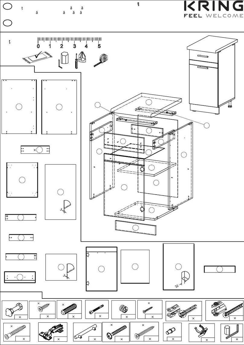 Kring Lower kitchen body User manual