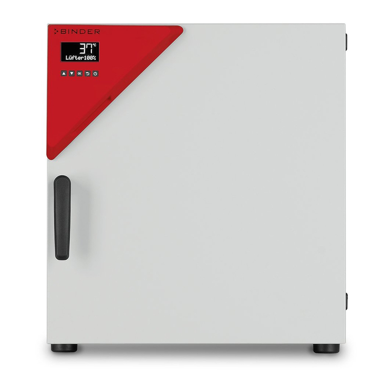 Binder BD 56 operating manual