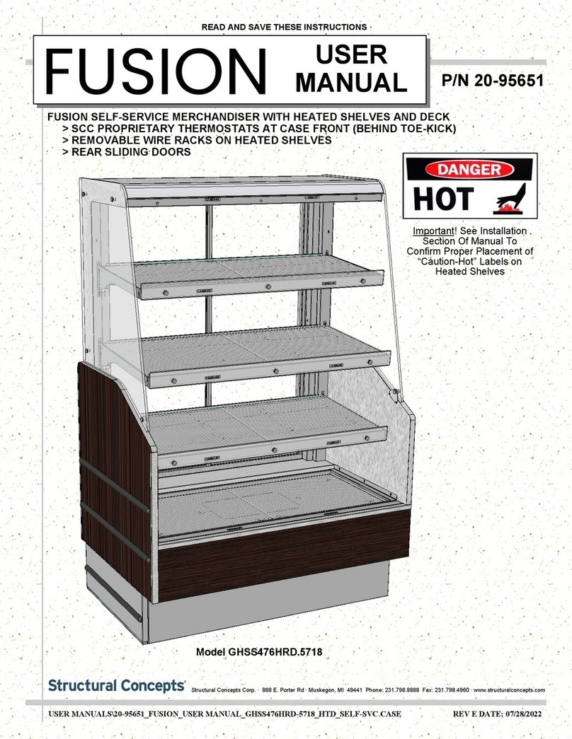 Structural Concepts GHSS476HRD.5718 User manual
