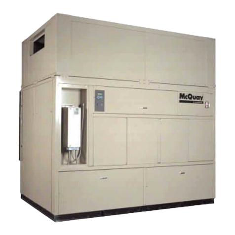 McQuay SWP 018 User manual