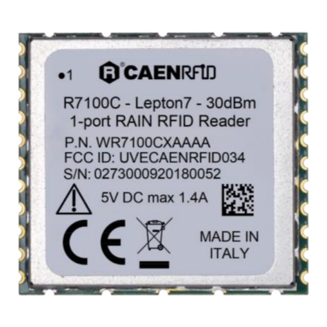 caenrfid Lepton7 R7100C Technical information manual