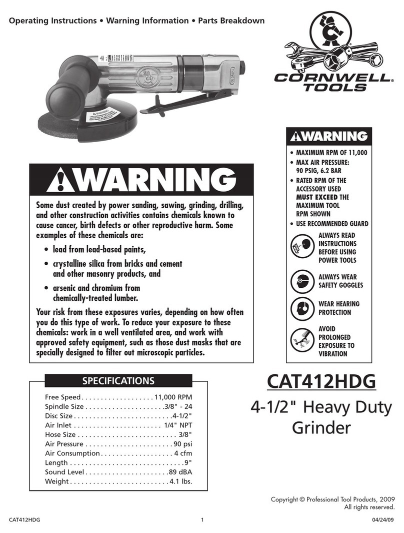 Cornwell Tools CAT412HDG operating instructions Cornwell Tools CAT412HDG operating instructions