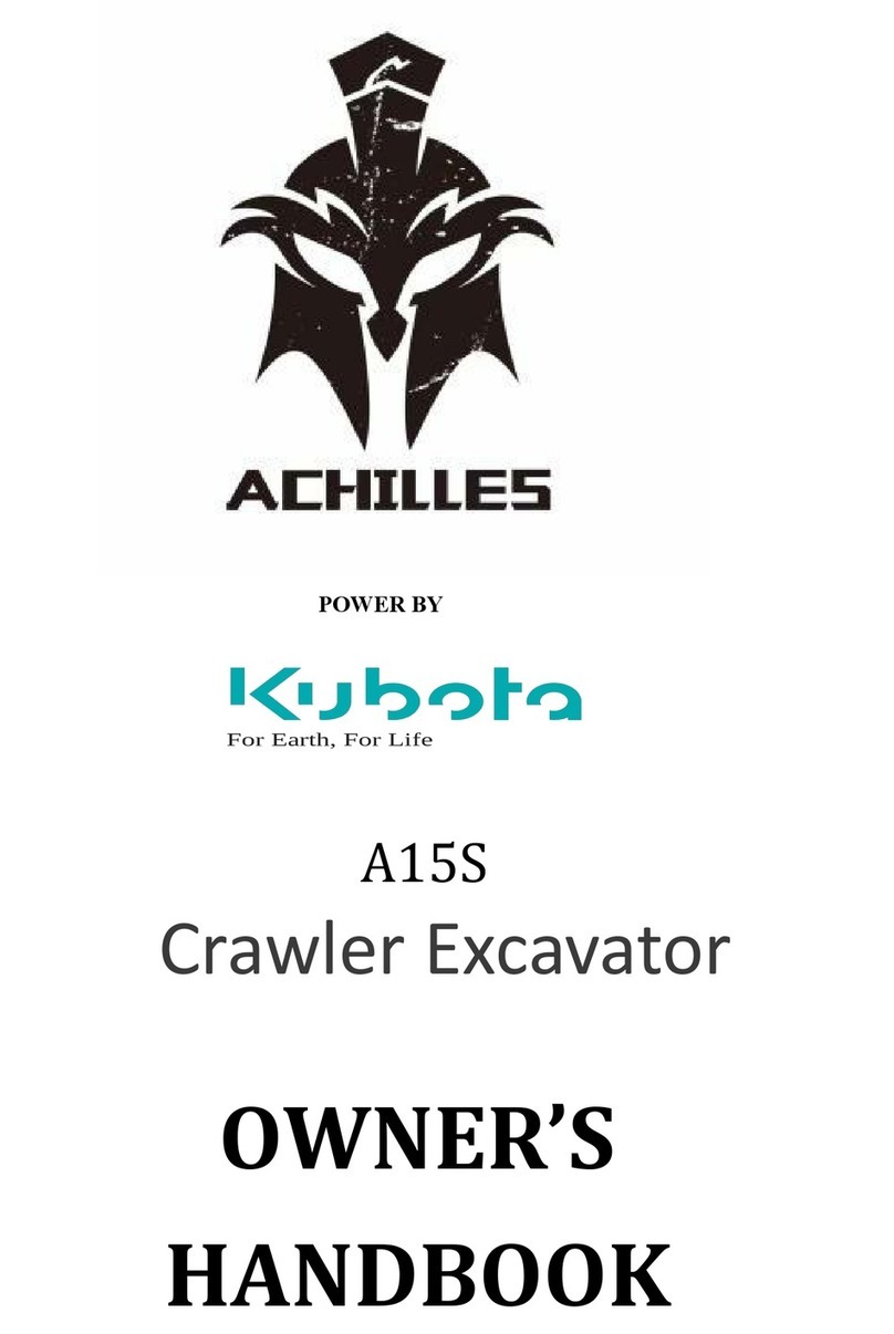 achilles Kubota A15S Owner's handbook