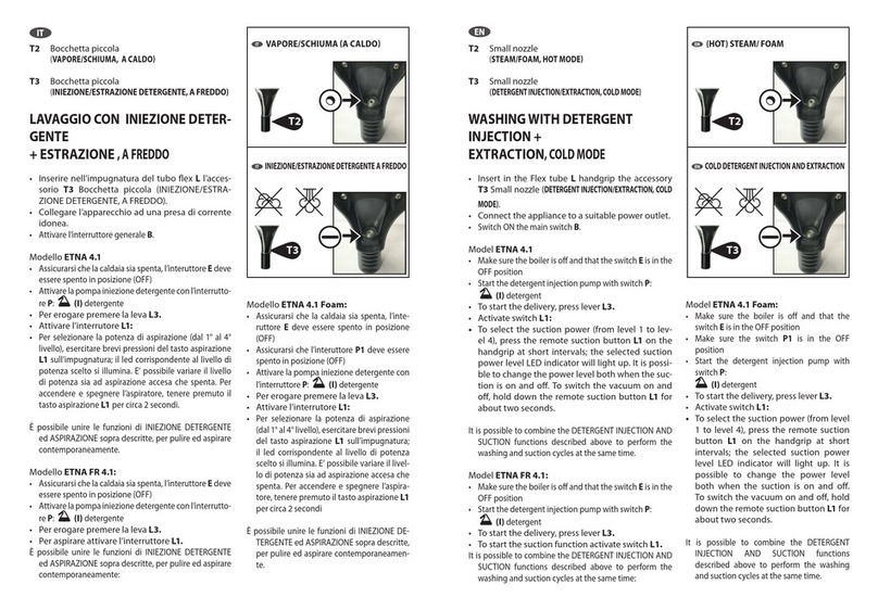 Lavor GV ETNA-R FOAM User manual