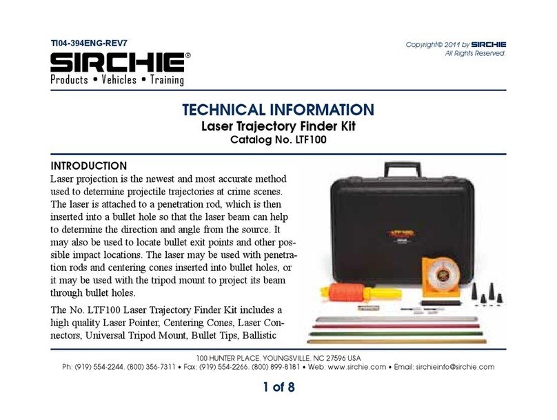 SIRCHIE LTF100 Manual
