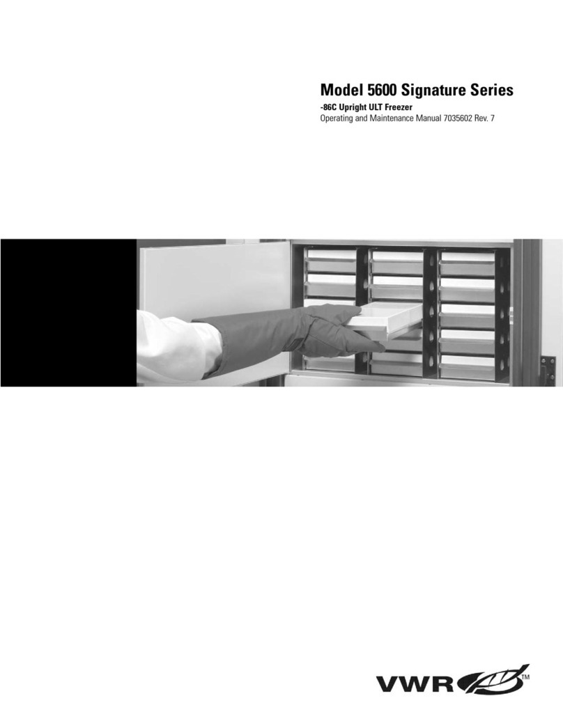 VWR 5600 Series Operating instructions