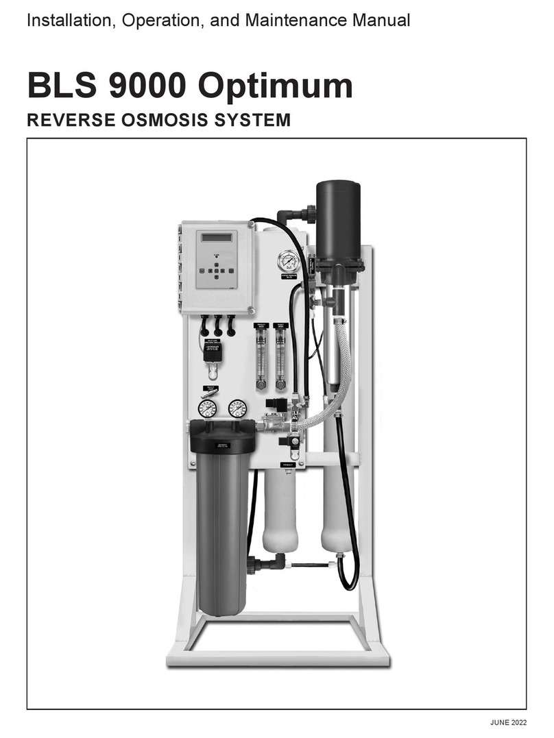 BLS 9000 Optimum Installation, operation and maintenance manual