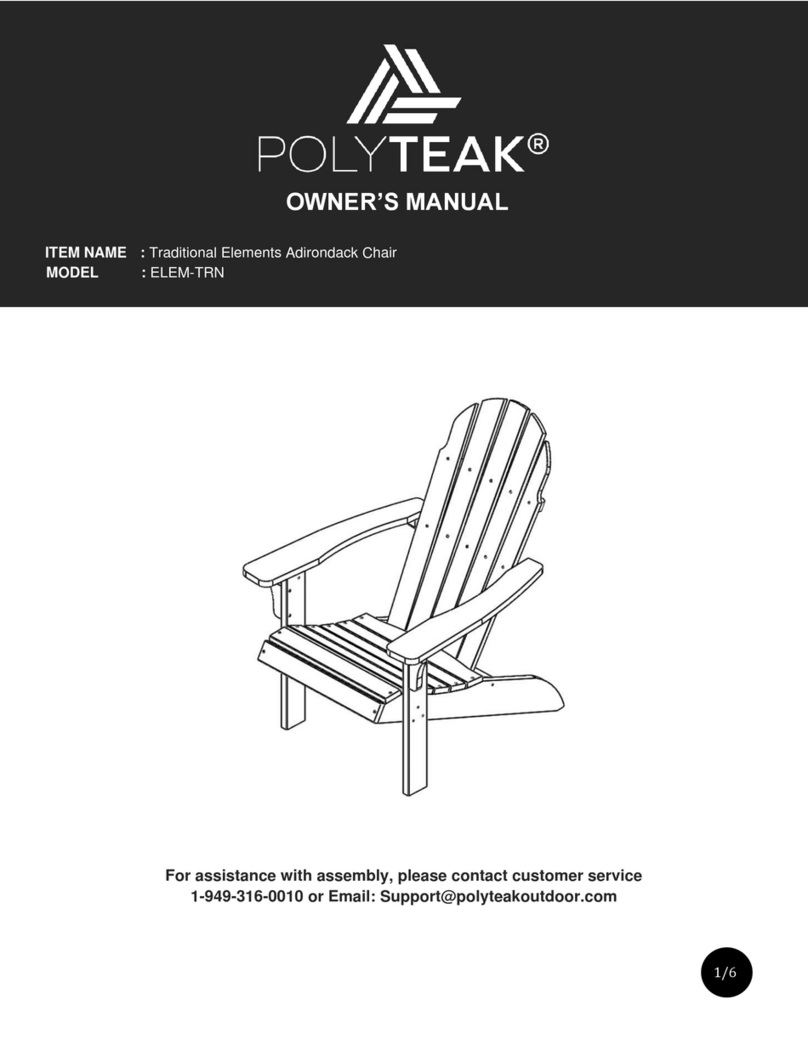 Polyteak ELEM-TRN User manual