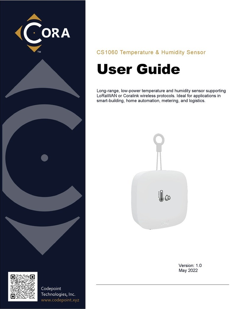 CORA CS1060 user guide