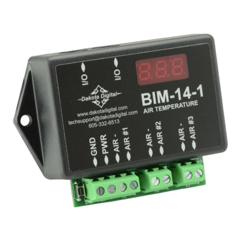 Dakota Digital BIM-14-1 quick start guide