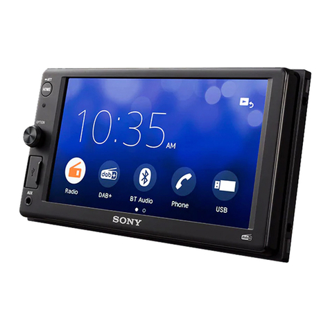 Sony XAV-1550D operating instructions