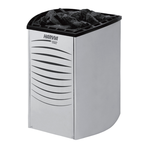 Harvia BC105 User manual