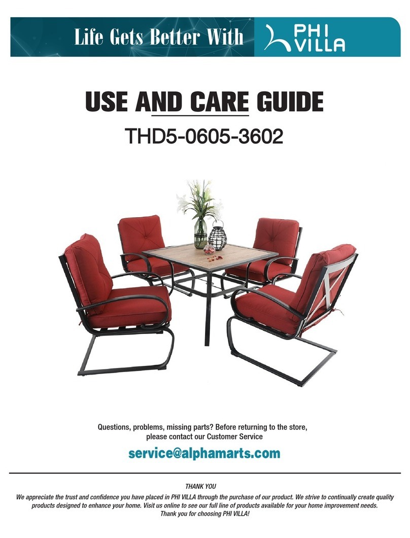 PHI VILLA THD5-0605-3602 User manual PHI VILLA THD5-0605-3602 User manual