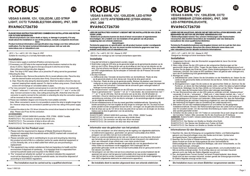Robus RVA96CCT26730 User manual