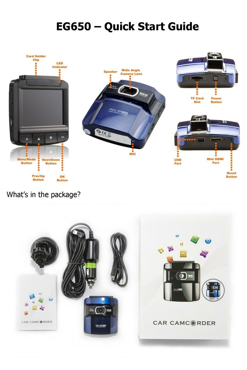 EVO GEARS EG650 quick start guide