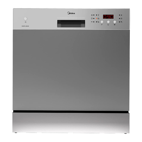 Midea WQP8-3802D User manual