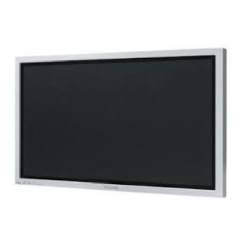 Panasonic TH-42PW6BX User manual Panasonic TH-42PW6BX User manual