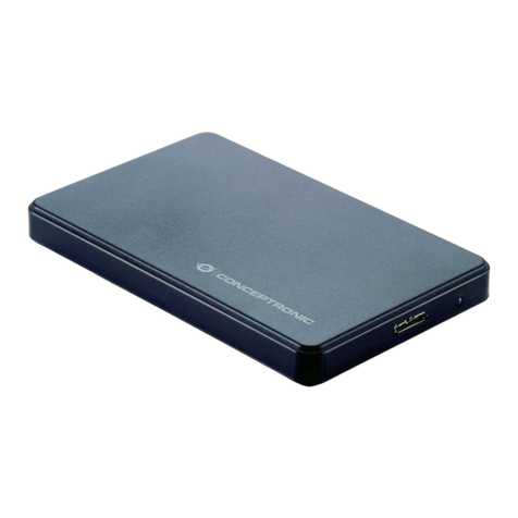 Conceptronic CHD2MUSB3B User manual