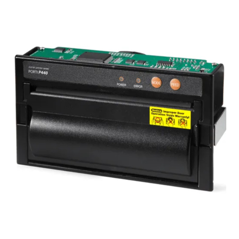 WOOSIM WSP-P440 Operator's manual