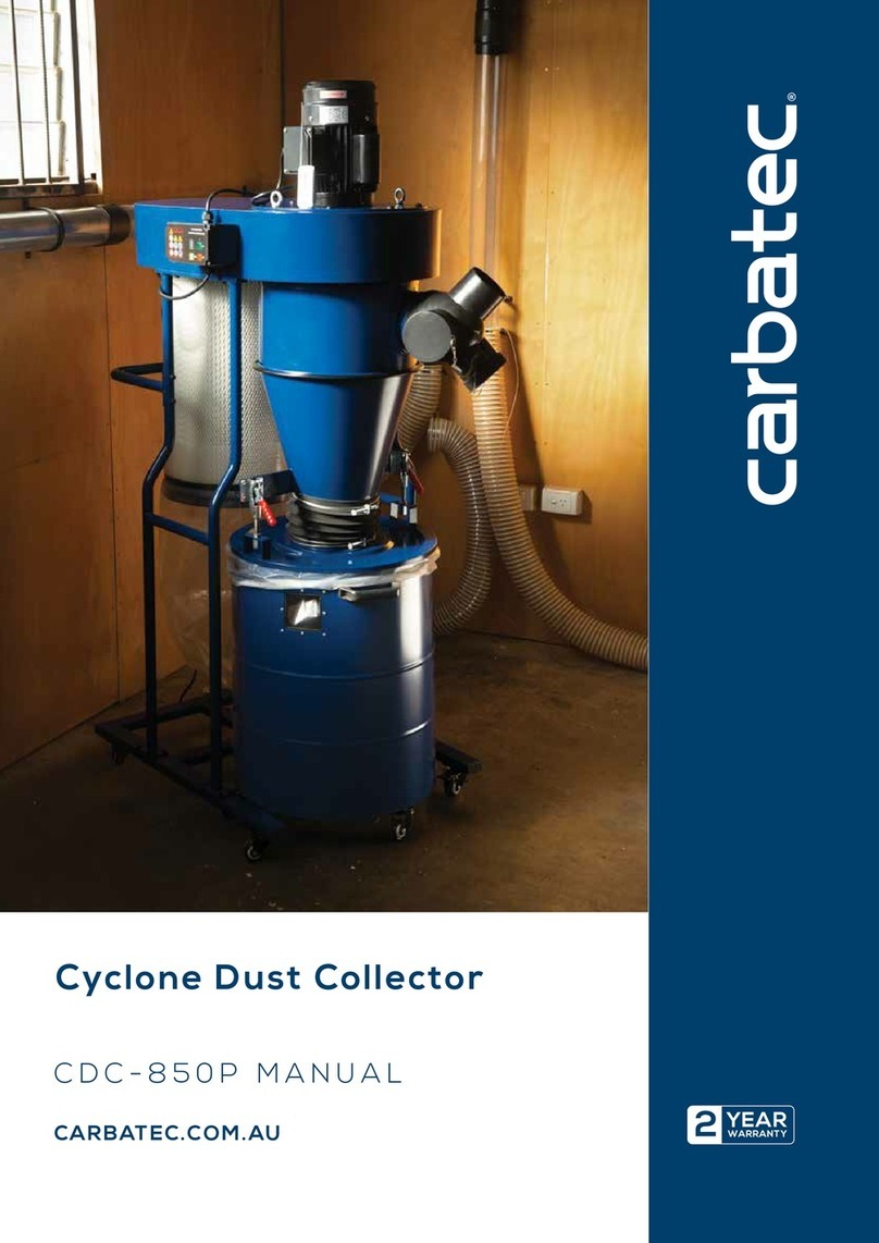 Carbatec CDC-850P User manual