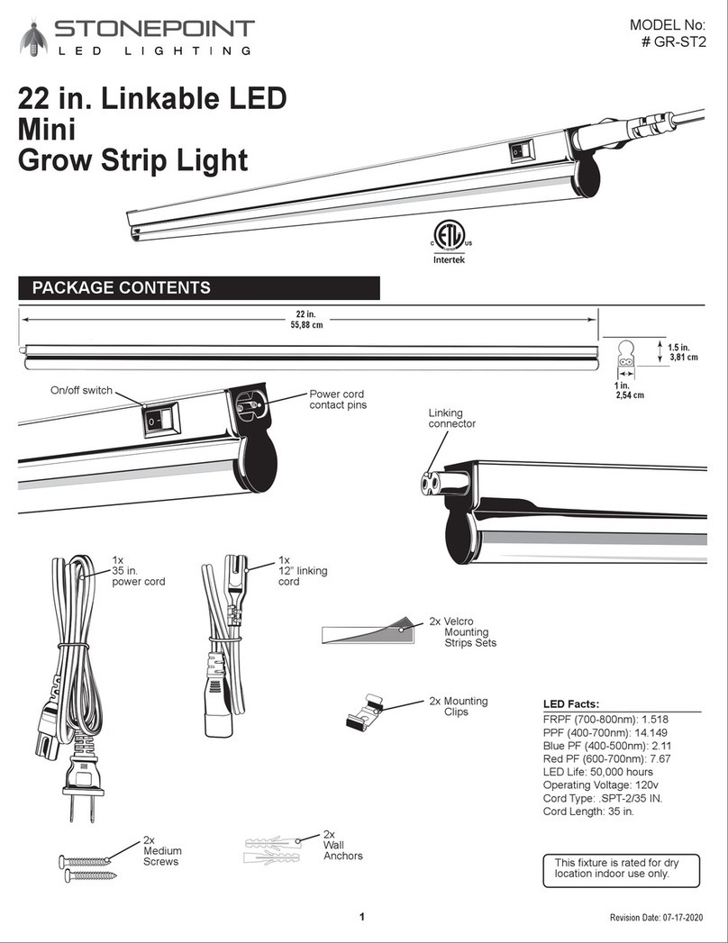 StonePoint GR-ST2 quick start guide