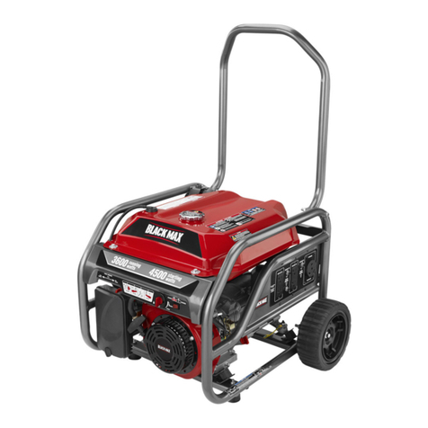 Black Max BM907500 Operator's manual
