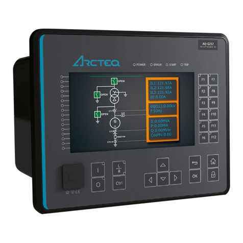 Arcteq AQ-G257 User manual