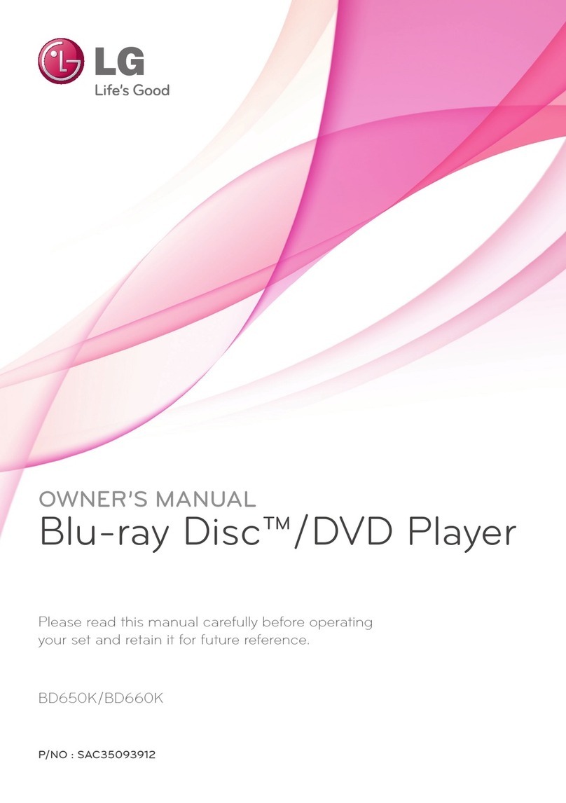LG BD660K owner's manual