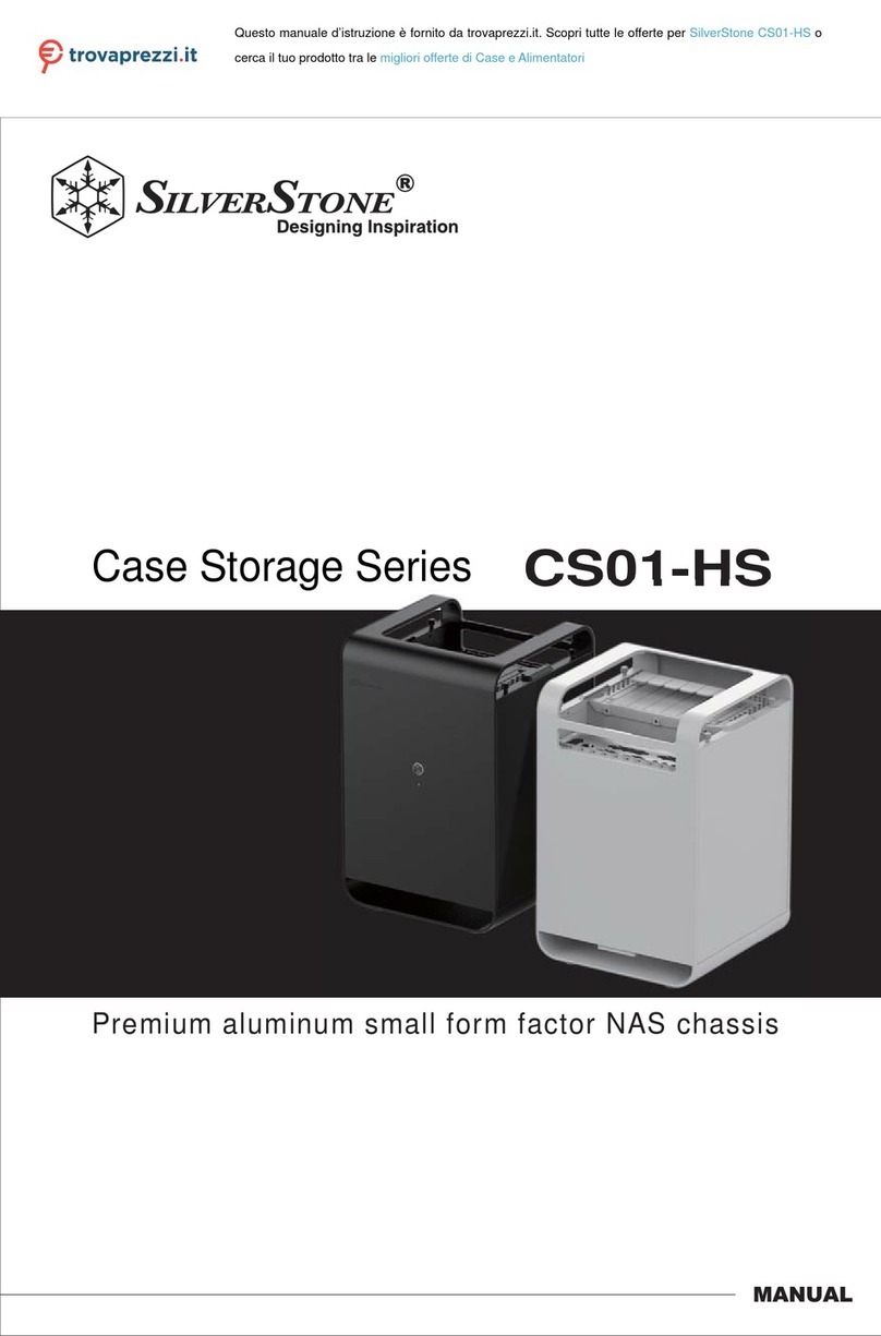 SilverStone Case Storage Series User manual