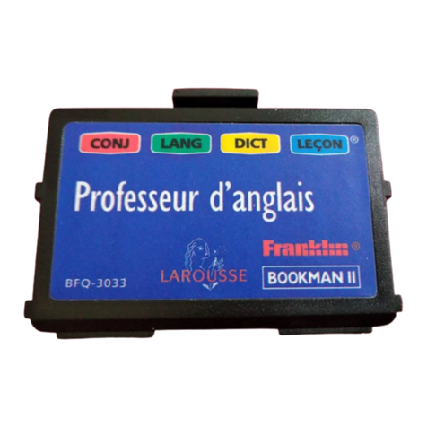 Franklin BFQ-3033 user guide